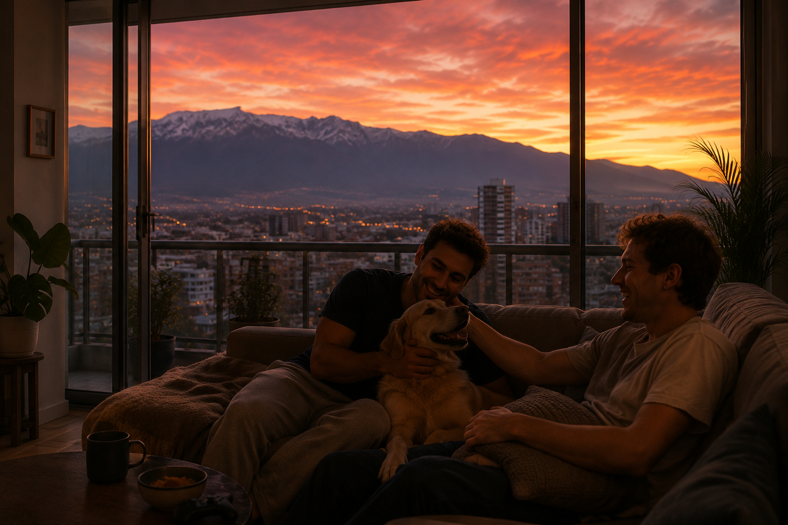 Calidad de vida real en Santiago
