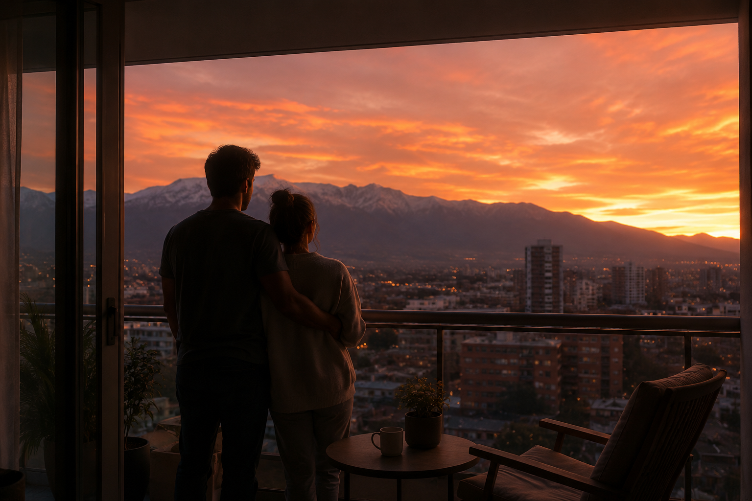 Tu próxima terraza con vista a la Cordillera